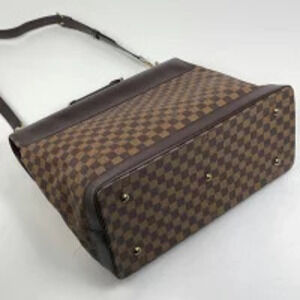 Louis Vuitton End Damier Travel West Handbag Shoulder Bag Brown